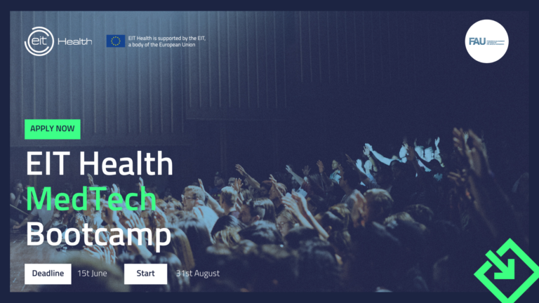 Call for Applications on EIT MEDTECH Bootcamp