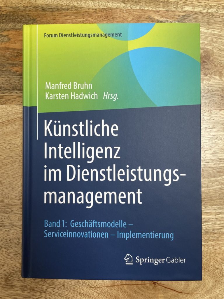 Buchkapitel zur Innovation KI-basierter Dienstleistungen erschienen