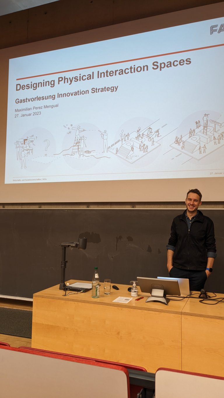 Guest Lecture by Maximilian Perez Mengual