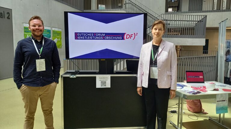 Deutsches Forum Dienstleistungsforschung (DF)² bei “Innovationen Nachhaltig Gestalten” in Kassel