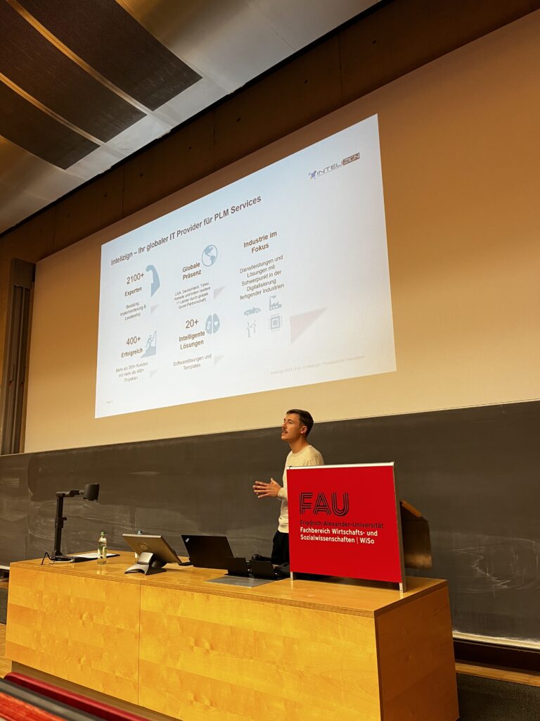 Vom Service Provider zum Solution Provider: Tom Faltermeier von Intelizign zu Gast im Kurs Innovation Strategy